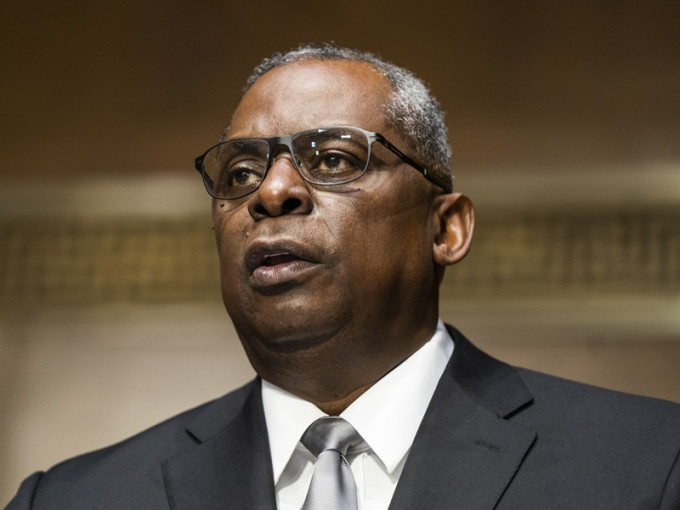 奥斯汀成为美国历史上首位黑人国防部长。AP