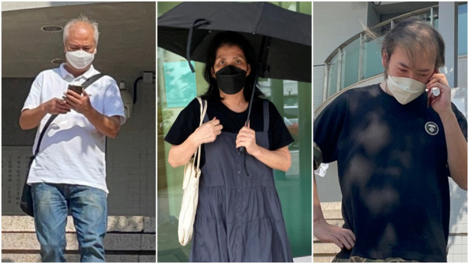 被告左起罗浩安、锺金容、罗汉杰今获撤销控罪。