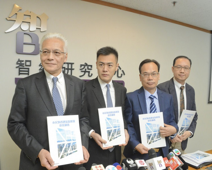 智库民调指近3成港人不满意香港法治状况。资料图片