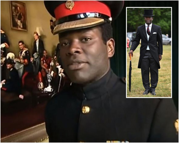 特武马西-安克拉于2011年威廉王子与凯特结婚时，担任护卫指挥官。网图