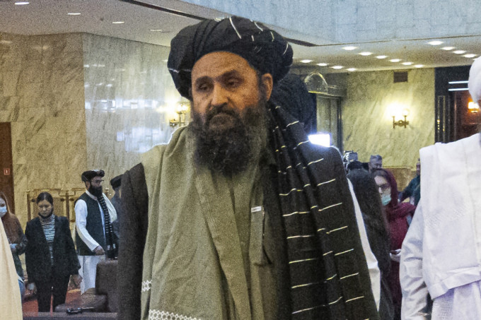 塔利班領導層成員之一Mullah Abdul Ghani Baradar。AP圖