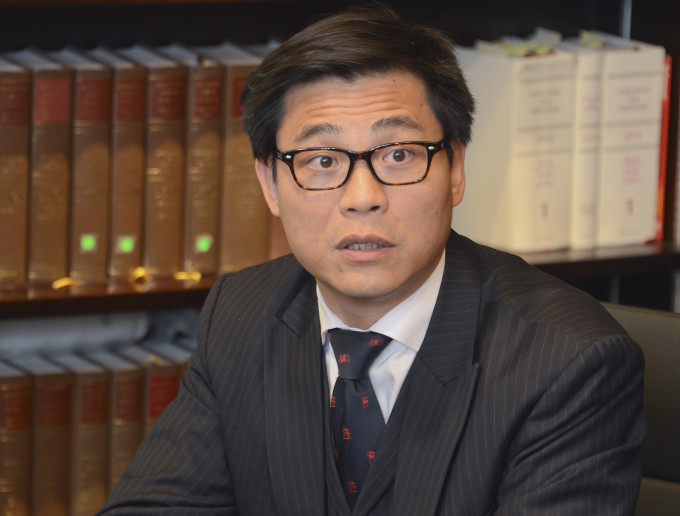 香港大律师公会执委石书铭。 资料图片