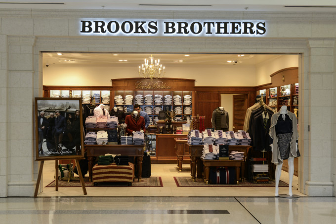 Brooks Brothers不敵疫情申請破產。 資料圖片