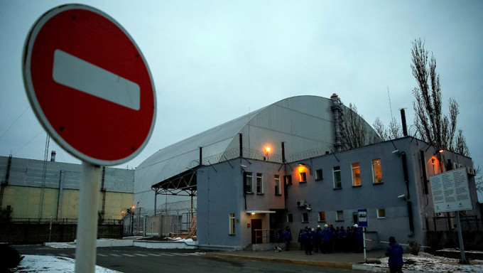 乌克兰指俄军已撤离切尔诺贝尔核电厂。路透社图片