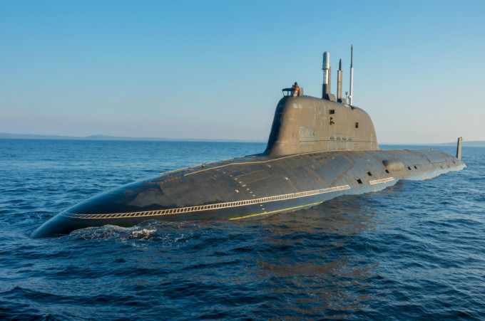 俄罗斯核动力潜艇「喀山号」下周将到访古巴。网上图片
