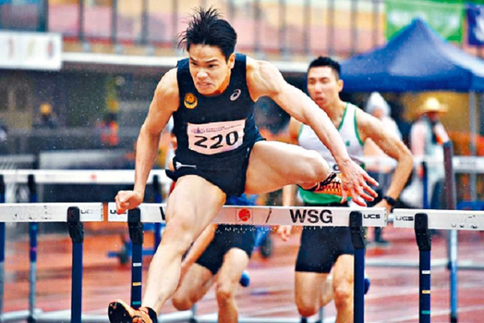 陳仲泓將出戰男子110米欄初賽。資料圖片