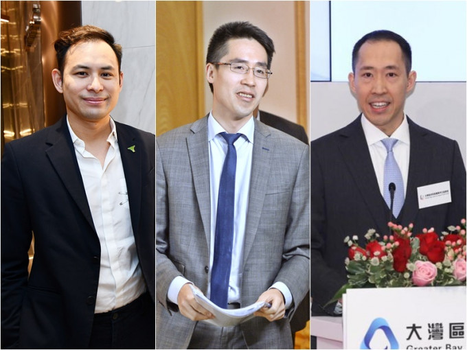8名選委，包括楊政龍(左起)、郭基煇及黃永光等，今日舉辦立法會候選人交流會。