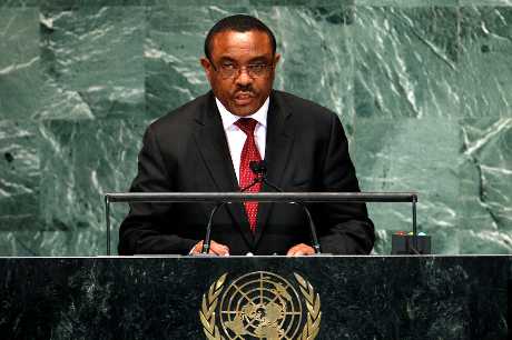 塞俄比亚总理哈勒玛利恩昨天宣布辞职。AP