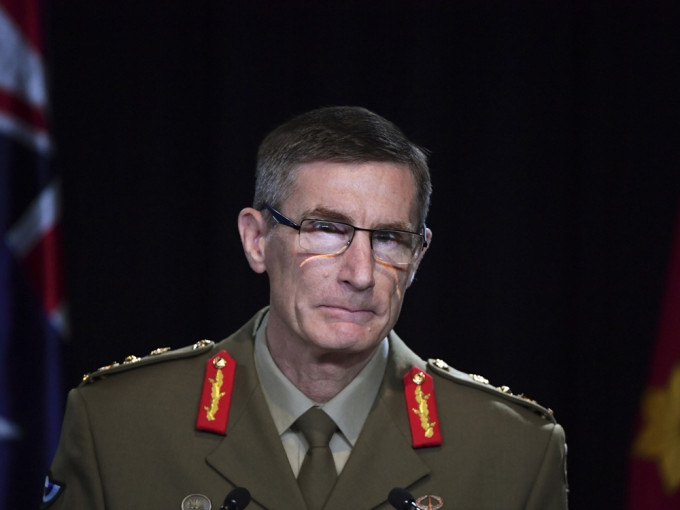 澳洲军方高级将领坎贝尔。AP图片