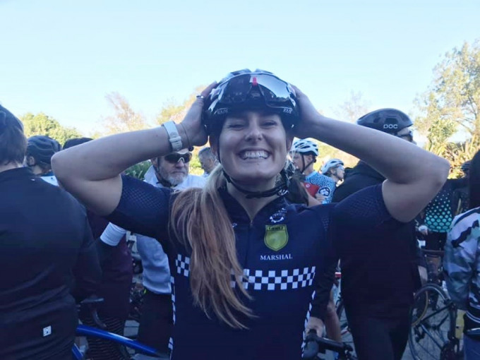 紐西蘭場地單車手普摩亞周一被發現在寓所倒斃，終年24歲。Olivia Podmore facebook圖片