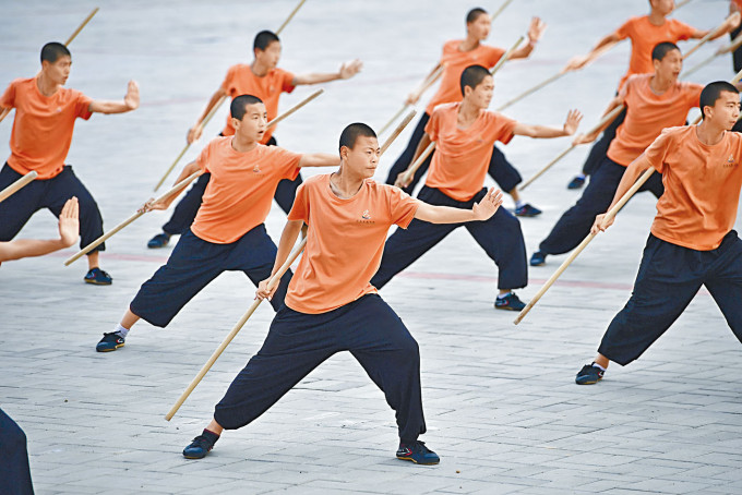 河南的少林武术学校。资料图片