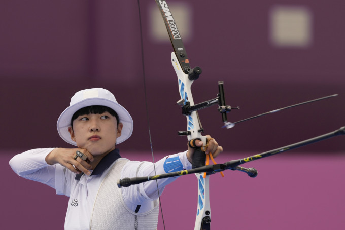 安山在今屆奧運分別於女單、女子團體和混合團體三個項目贏得金牌。AP