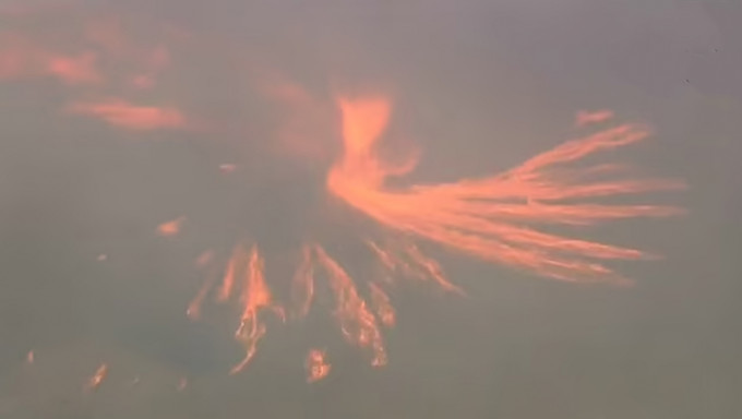 美國洛杉磯山姆大火驚現火龍捲。