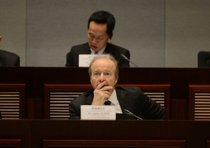 欧达礼相信美国制裁对香港影响轻微可控。资料图片