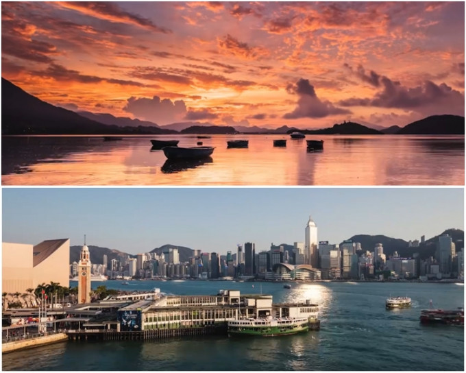 短片結合都市及自然景觀，展現香港最漂亮一面。《ESCAPE》截圖