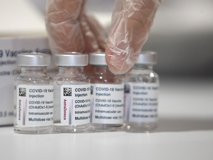 南韓再有一人接種阿斯利康疫苗後離世。AP圖片