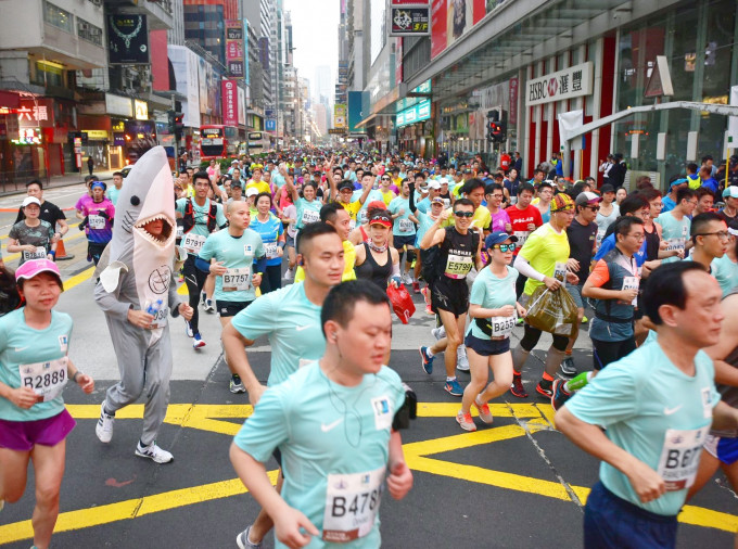 渣打香港马拉松今日开始接受报名。资料图片