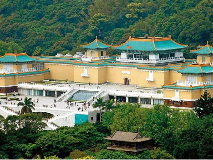 台北故宫博物院受疫情影响，门票收入及入场人次均录得暴跌。网图