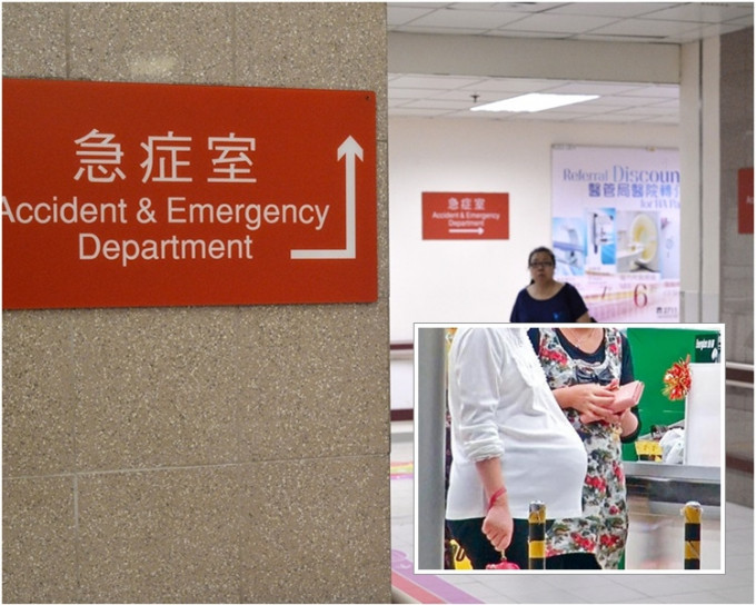 医管局表示，截至7月，本年共有80名非本地孕妇在分娩前一刻冲往公立医院急症室分娩。 资料图片