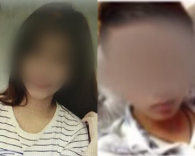 台男(右)付12万港元火速订婚，发现越南未婚妻(左)「已婚」有男友。网上图片