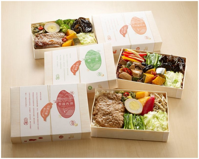 3款新口味為「香滷肉排」、「香烤雞腿排」及「三杯杏鮑菇」。台灣高鐵fb圖片