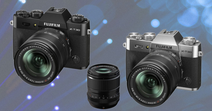 FUJIFILM X-T30 II可換鏡頭數碼相機備有黑色及銀色可供選擇。