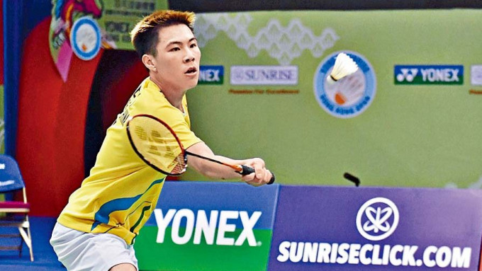李卓耀出戰亞洲羽毛球混合團體錦標賽。 資料圖片