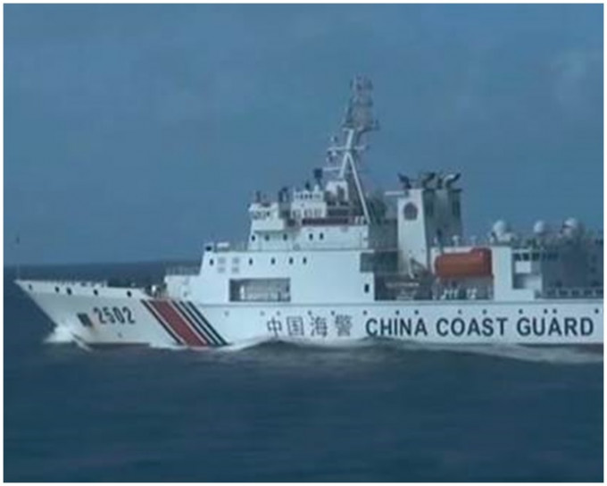 中國國家海洋局在今日宣布，派遣了3艘船艦到釣魚台海域巡航（網上圖片）