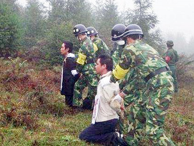 中國稱不贊成將死刑的問題人權化 。資料圖片