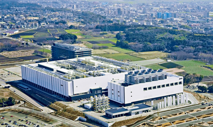 台積電在日本熊本縣菊陽町的新廠房。