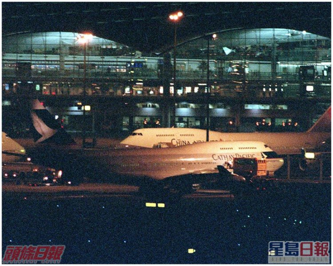 2000年赤鱲角机场发生启用以来首宗刧机事件。资料图片