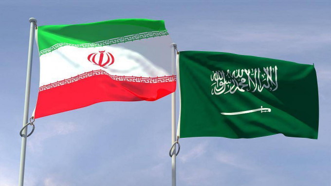 伊朗与沙特国旗