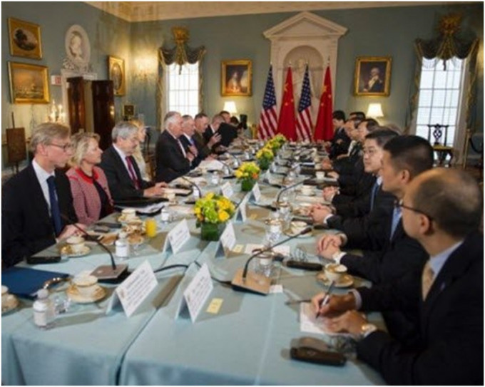 中美第二轮外交安全对话原定本月中在北京举行。AP