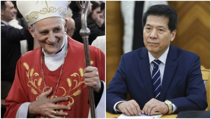 祖皮（左）與李輝（右）在北京會面。