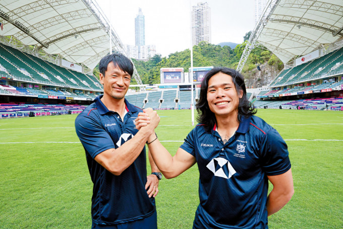 姚錦成在今日展開的香港國際七人欖球賽，將與房傑鋒並肩作戰。