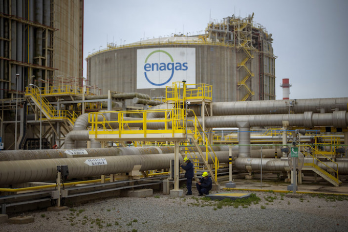 欧盟所用天然气约40%依赖从俄罗斯进口。AP图片