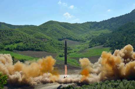 朝鲜半岛局势紧张。AP