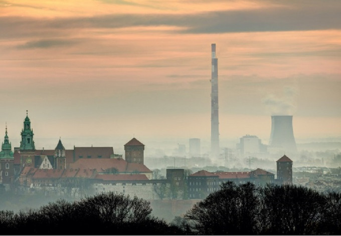 波兰空气污染严重。网上图片