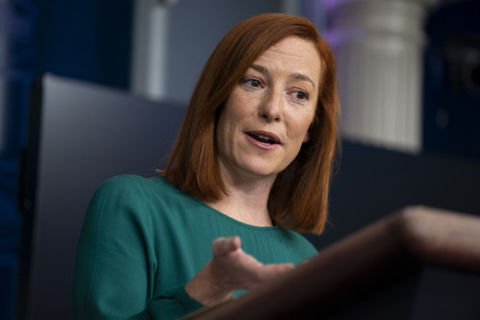 美國白宮發言人帕薩基（Jen Psaki）。