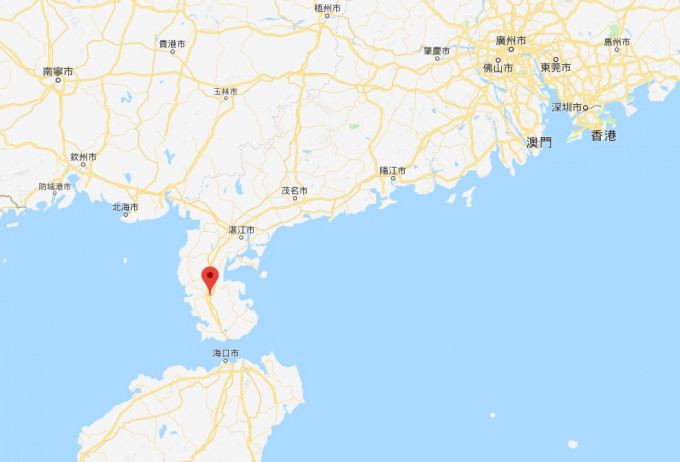 廣東湛江發生3.6級地震。網上圖片
