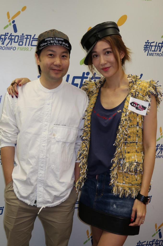 李彩樺為啤梨擔任電台節目嘉賓。