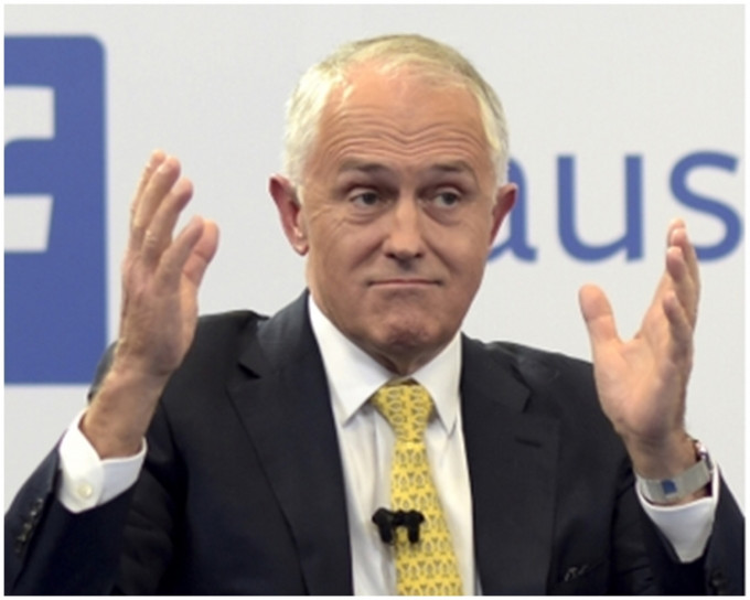 澳洲總理Malcolm Turnbull。AP圖片