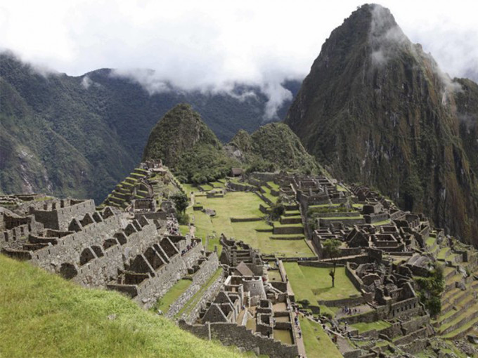 秘魯當局特別為他開放馬丘比丘的印加堡壘遺跡，該該名日本遊客一償心願。AP資料圖片