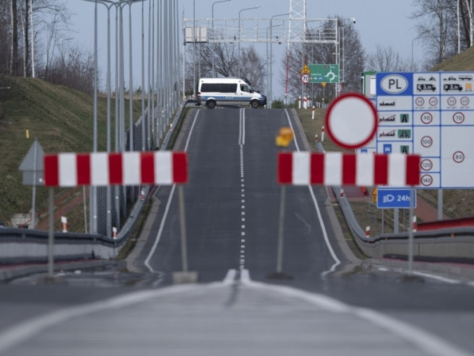 德国与波兰陆路边境在新冠肺炎疫情下也作出特别安排。AP