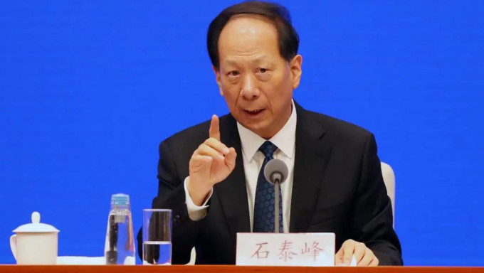 石泰峰已任中央統戰部部長。