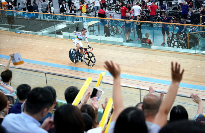 香港能否举行场地单车国家杯，还看政府取态。 资料图片