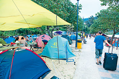 ■漁護署計畫以實名制預訂營位，避免營地被炒賣。