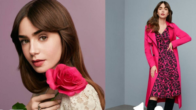 贏家時尚去年委聘品牌代言人，由英國女星Lily Collins代言旗下品牌Koradior。