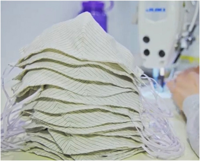 香港纺织及成衣研发中心表明「铜芯口罩」抗菌层不含纳米铜。 资料图片