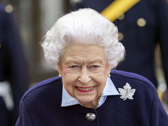 英國女皇伊麗莎白二世。AP圖片